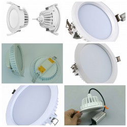 高品质LED筒灯白光中性光暖光