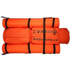 水域救援漂浮担架系统套装担架由柔韧塑料制成强度高耐磨性好