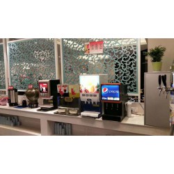 4阀可乐机汉堡店可乐机安装全智能可乐机