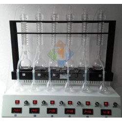 一体化蒸馏仪JTZL-6Y挥发酚蒸馏装置