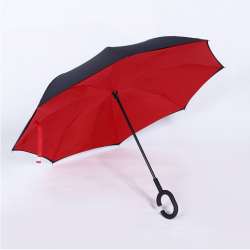 双层反向伞广告反转雨伞汽车伞 免持式可定制