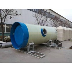 新疆中润易和复合材料玻璃钢一体化泵站厂家直销