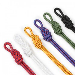 4mm涤纶高强丝编织辅助绳 徒步用安全辅助绳