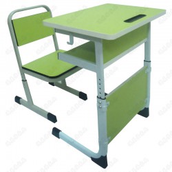 钢木小学生课桌椅，广东家具厂家提供课桌椅