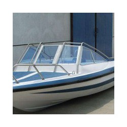 5米水休闲电动游船 玻璃钢脚踏船 水上游船